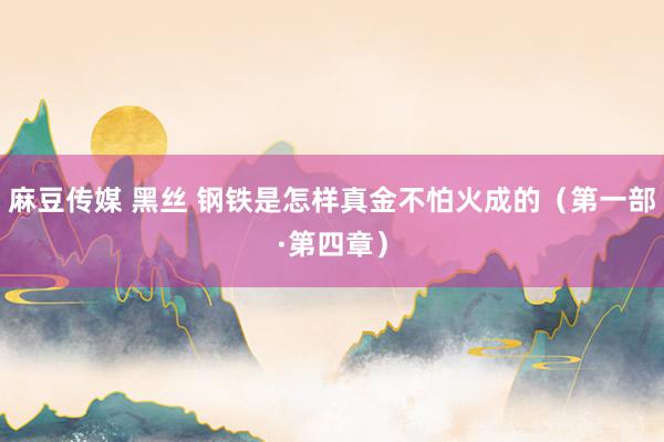 麻豆传媒 黑丝 钢铁是怎样真金不怕火成的（第一部·第四章）